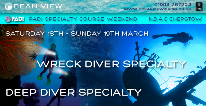 NDAC Deep and Wreck courses March 18-19 2017