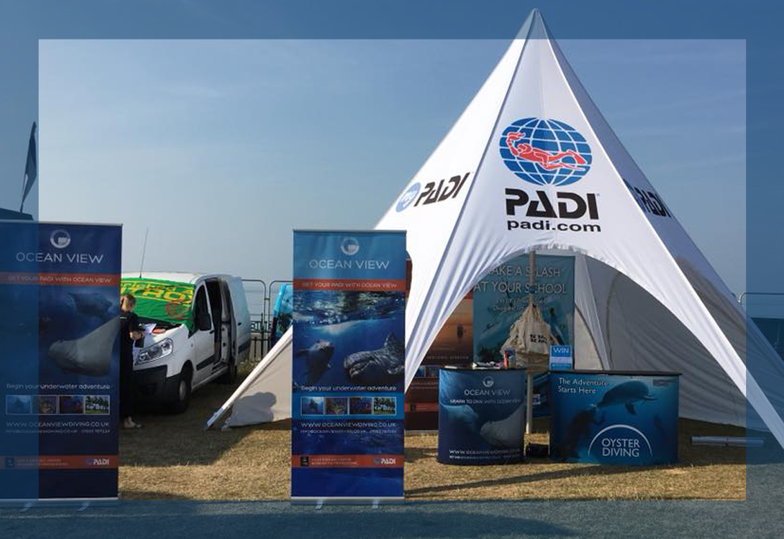Our stand at Paddle
