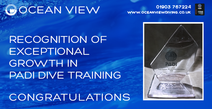 Exceptional growth in Dive Certifications