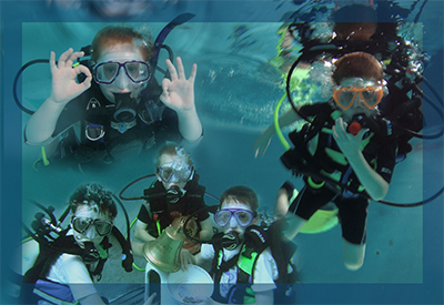 PADI Bubblemaker Seal Team montage