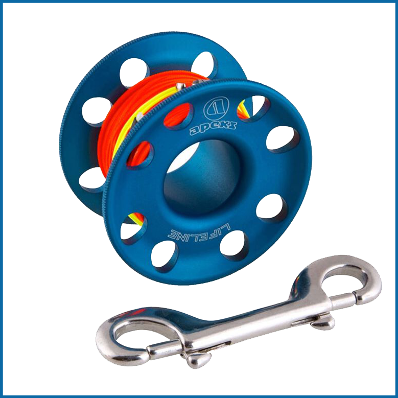 Apeks 45m Blue spool