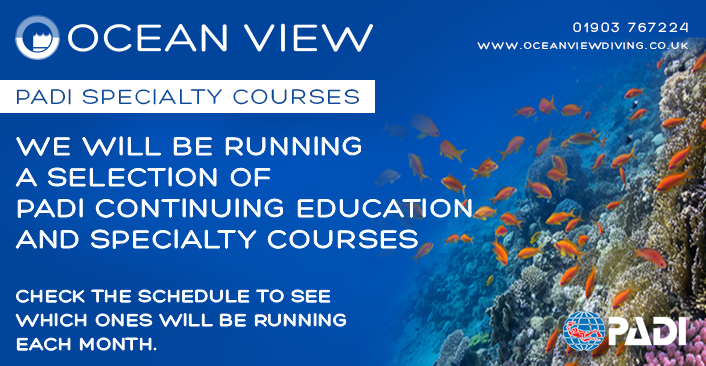 Specialty and Con Ed courses advert