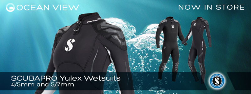 Yulex Suits in store slider 2 Scubapro Yulex wetsuit in store