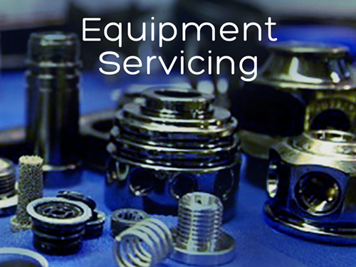 Equipment Servicing blue